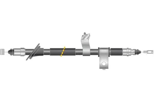 Cable Pull, parking brake (CF6108)