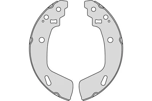 Brake Shoe Set (M961)