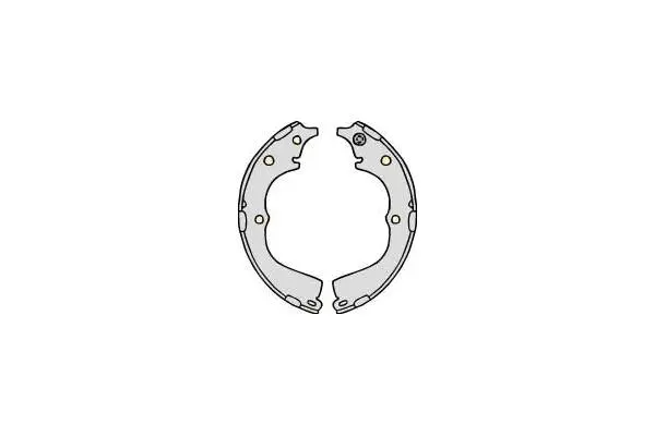 Brake Shoe Set (M714)