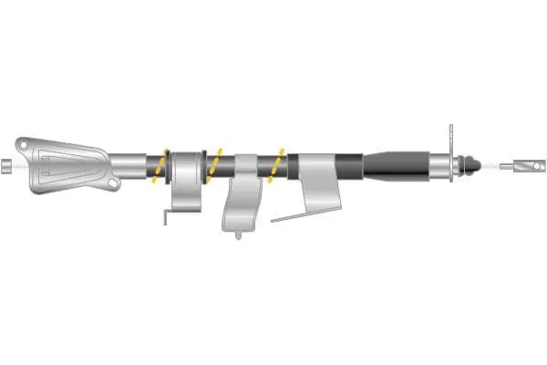 Cable Pull, parking brake (CF6038)