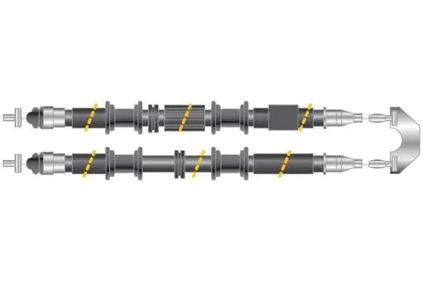 Cable Pull, parking brake (CF5956)