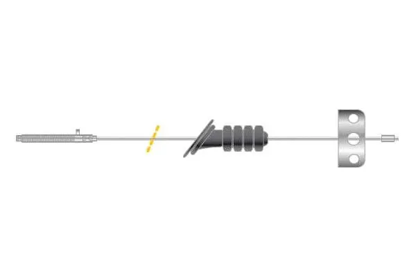 Cable Pull, parking brake (CF5135)
