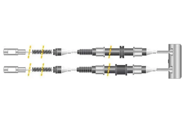 Cable Pull, parking brake (CF5336)
