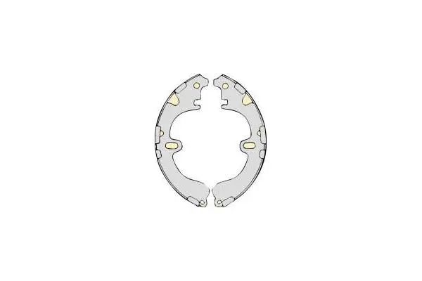 Brake Shoe Set (M656)