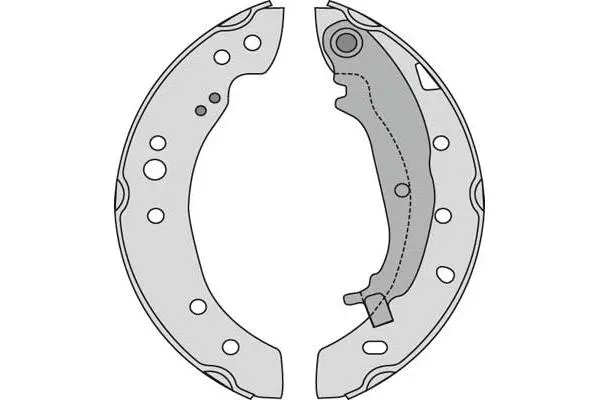 Brake Shoe Set (M876)