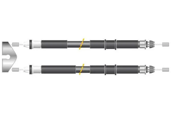 Cable Pull, parking brake (CF5921)