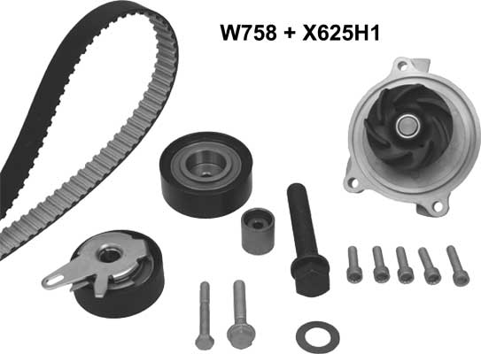 Water Pump & Timing Belt Kit
