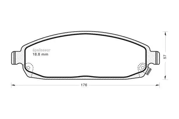 Brake Pad Set, disc brake (811)
