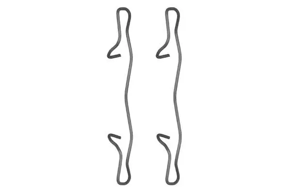 Accessory Kit, disc brake pad (A319)