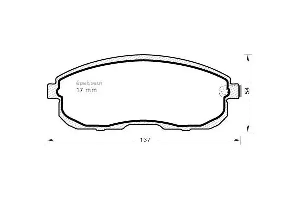 Brake Pad Set, disc brake (923)