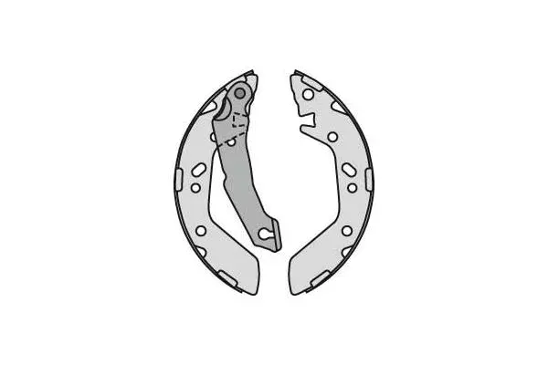 Brake Shoe Set (M823)