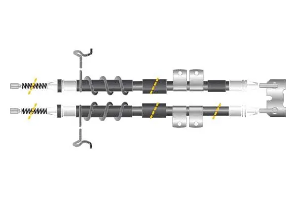 Cable Pull, parking brake (CF5785)