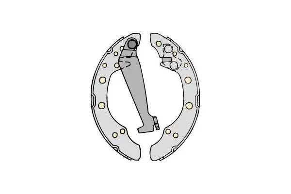 Brake Shoe Set (M717)