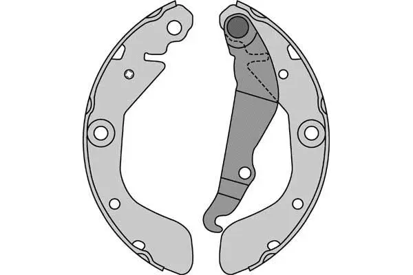 Brake Shoe Set (M951)