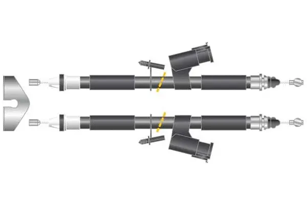 Cable Pull, parking brake (CF5798)