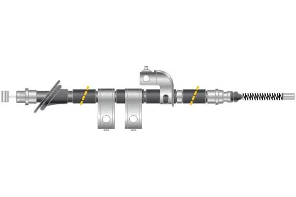 Cable Pull, parking brake (CF6107)