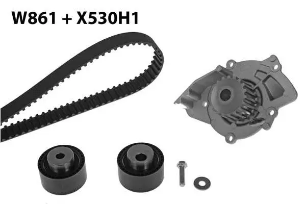 Water Pump & Timing Belt Kit (861K1)
