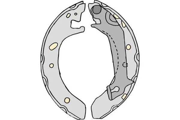 Brake Shoe Set (M720)