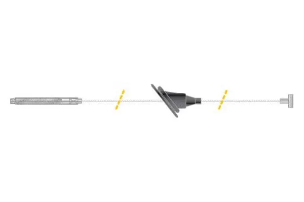Cable Pull, parking brake (CF5801)