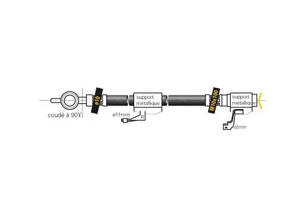 Brake Hose (F6619)