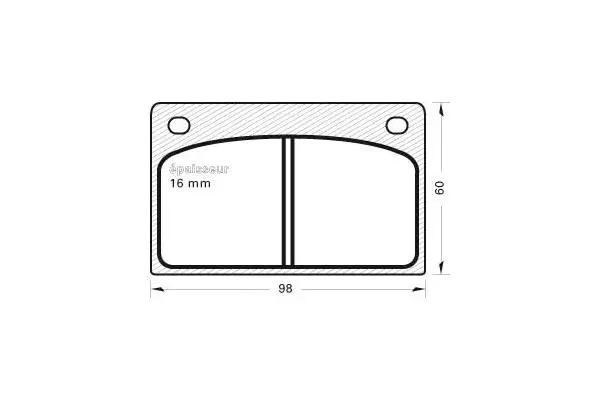 Brake Pad Set, disc brake (60)