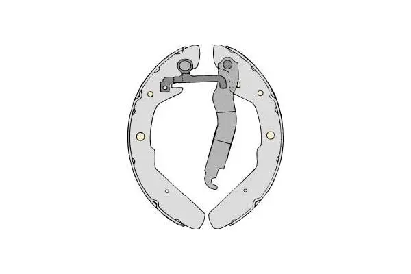 Brake Shoe Set (M645)