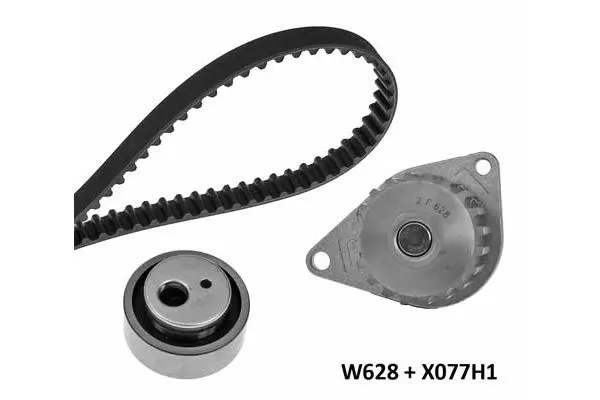 Water Pump & Timing Belt Kit (628K1)