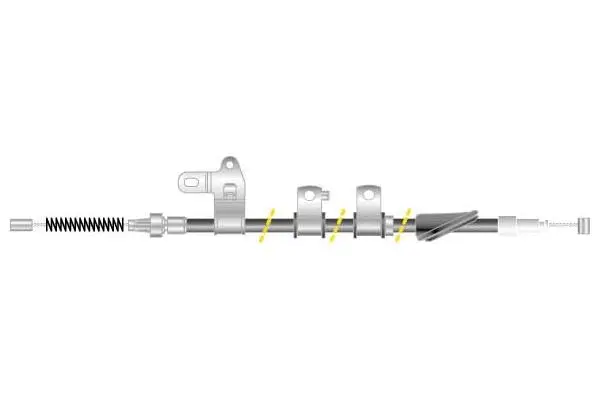 Cable Pull, parking brake (CF6279)