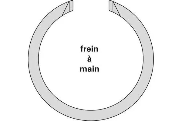 Brake Shoe Set, parking brake (M913)