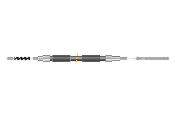 Cable Pull, parking brake (CF5561)