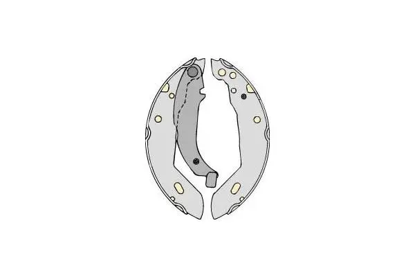 Brake Shoe Set (M627)