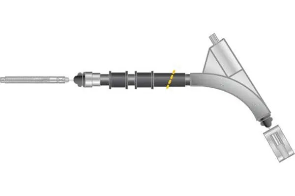 Cable Pull, parking brake (CF5810)