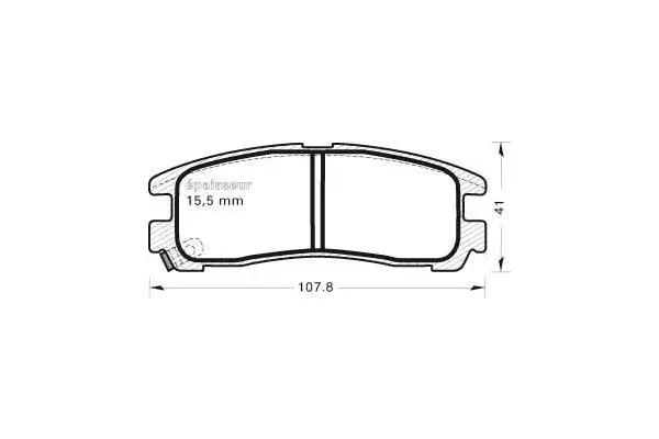 Brake Pad Set, disc brake (467)