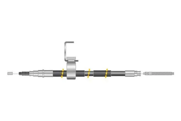Cable Pull, parking brake (CF5488)