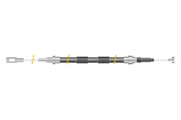 Cable Pull, parking brake (CF5559)