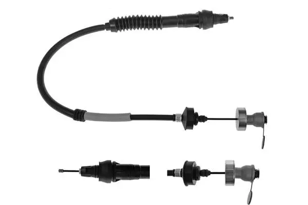 Cable Pull, clutch control (EC4129A)