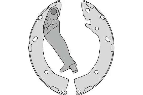 Brake Shoe Set (M833)