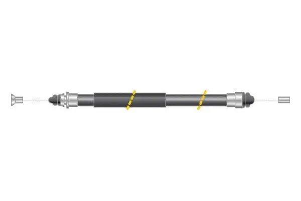 Cable Pull, parking brake (CF5822)