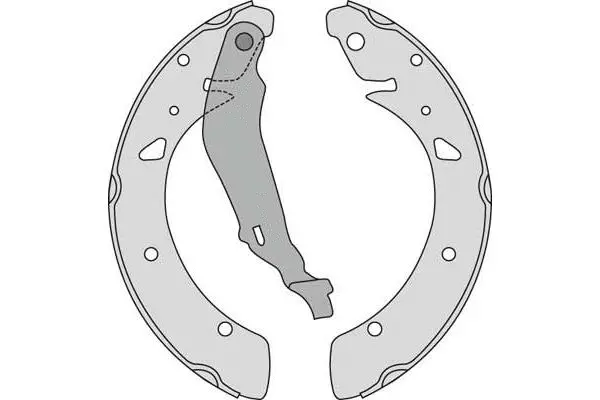 Brake Shoe Set (M792)