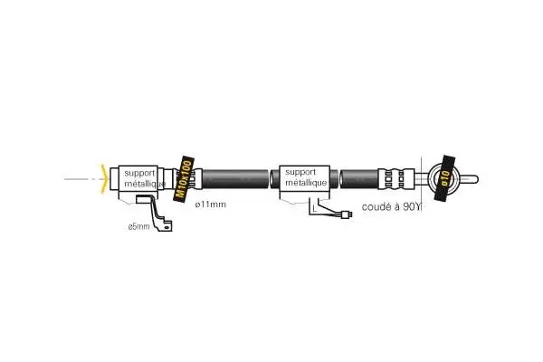 Brake Hose (F6620)