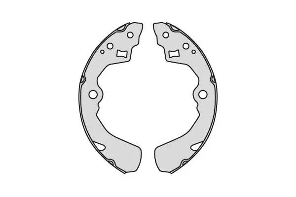 Brake Shoe Set (M812)