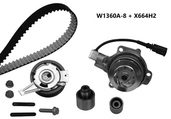 Water Pump & Timing Belt Kit