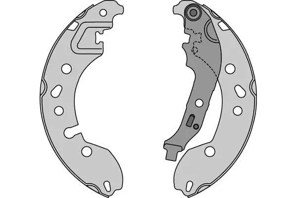 Brake Shoe Set (M943)