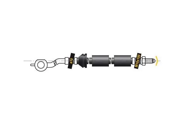Brake Hose (F6040)