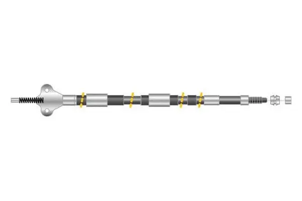 Cable Pull, parking brake (CF5661)