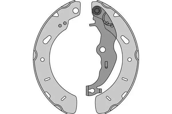 Brake Shoe Set (M937)