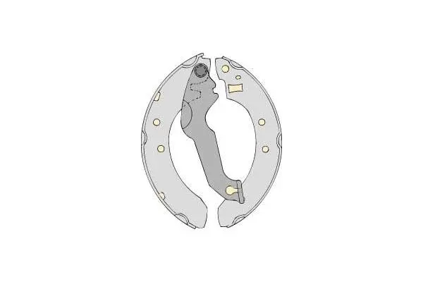 Brake Shoe Set (M632)