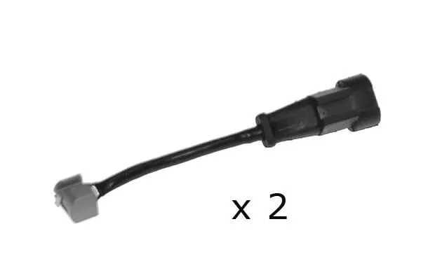 Warning Contact, brake pad wear (TU242)
