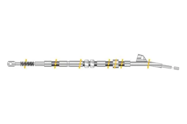 Cable Pull, parking brake (CF5591)