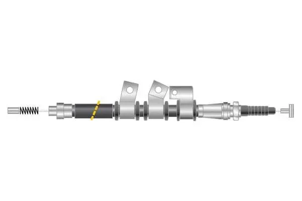 Cable Pull, parking brake (CF5740)